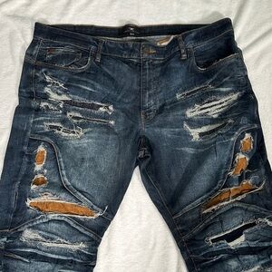 Jordan Craig Aaron Distressed Blue Jeans! Size 44